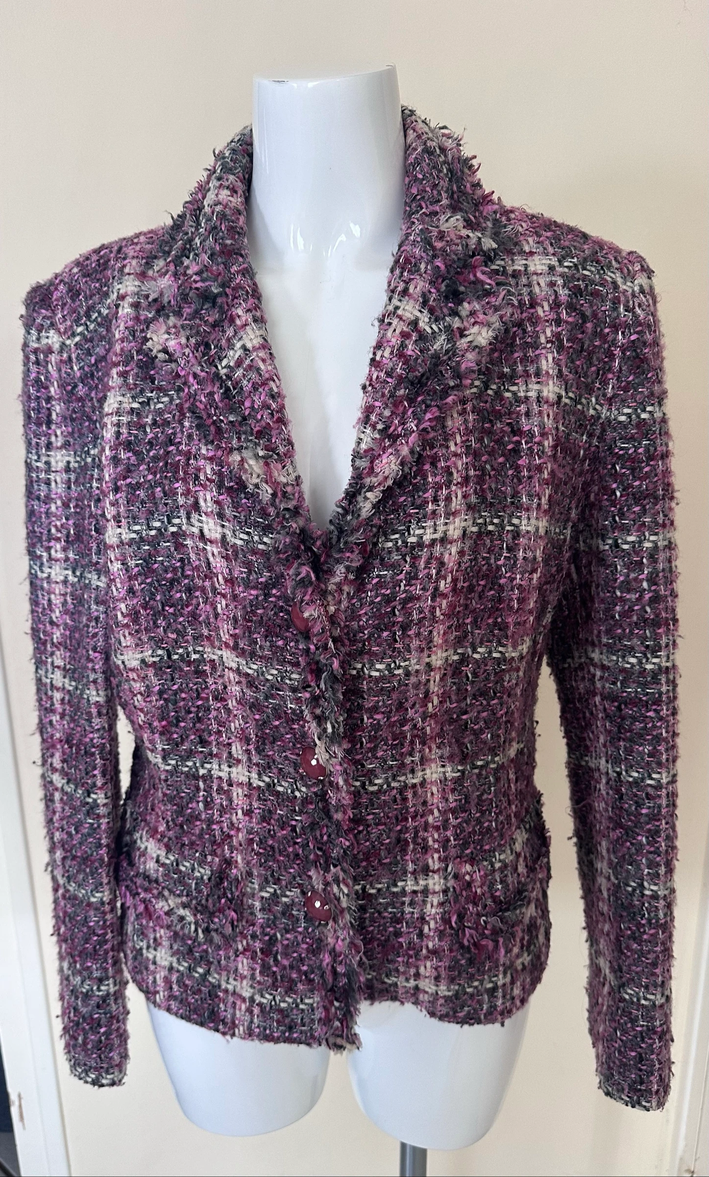 Chaqueta Blazer de alta gama Un Jour Ailleurs Paris – Talla 40 – Excelente estado – photo 9